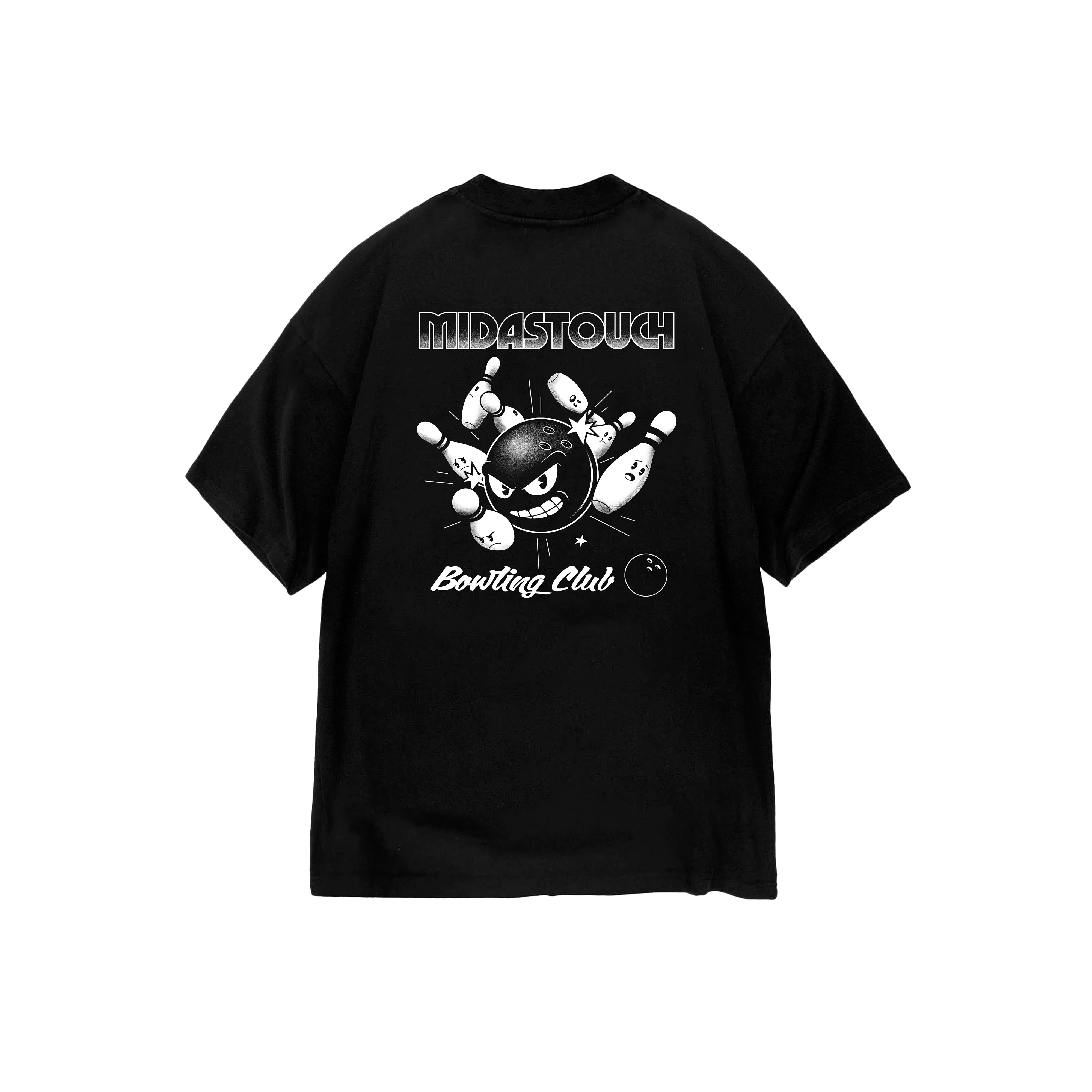 MIDAS - Camiseta Cartoon Black